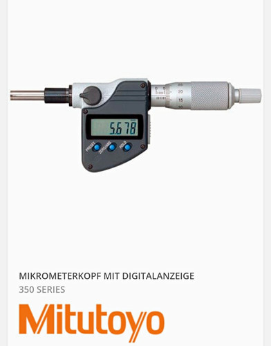 Mitutoyo mikrometerkopf - mitutoyo,