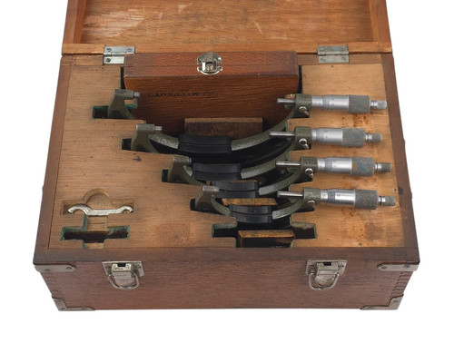 4er satz mitutoyo mikrometer - satz,
